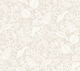 Rifle Paper Co. Pomegranate Beige & White Peel & Stick Non Woven Wallpaper - PSW1629RL