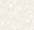 Rifle Paper Co. Pomegranate Beige & White Peel & Stick Non Woven Wallpaper - PSW1629RL