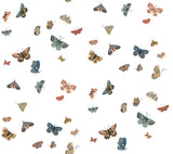 Butterfly House White Peel & Stick Wallpaper by Rifle Paper Co. PSW1632RL