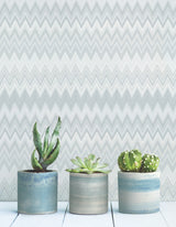Zig Zag White by York Wallcoverings Peel & Stick Wallpaper – York Wallcoverings PSW1640RL