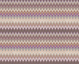 Zig Zag Purple Peel and Stick Wallpaper by York Wallcoverings Missoni Collection - PSW1641RL