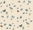 Butterfly House Linen peel and stick wallpaper by Rifle Paper Co., York Wallcoverings PSW1649RL