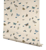 Butterfly House Linen by Rifle Paper Co. Peel & Stick Wallpaper – York Wallcoverings PSW1649RL