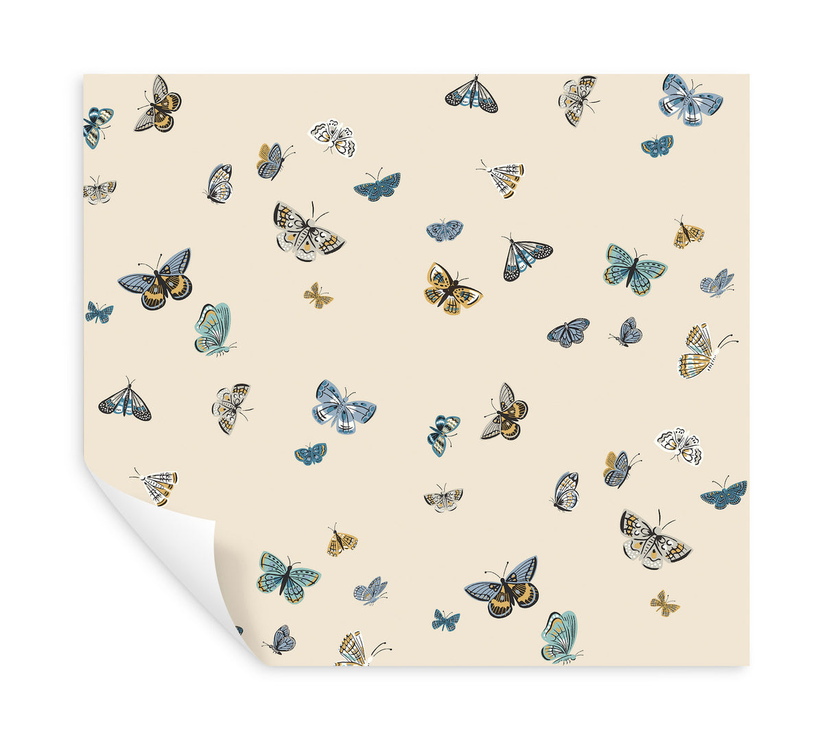 Butterfly House Linen by Rifle Paper Co. Peel & Stick Wallpaper – York Wallcoverings PSW1649RL