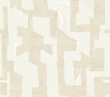 Tribe Caramel Cream Premium Peel and Stick Wallpaper by York Wallcoverings PSW1670RL