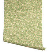 Elodie Gold by Rifle Paper Co. Petite Floral Premium Peel & Stick Wallpaper – York Wallcoverings PSW1671RL
