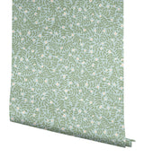 Elodie Light Blue by Rifle Paper Co. Petite Floral Premium Peel & Stick Wallpaper – York Wallcoverings PSW1672RL