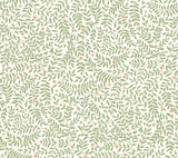 Elodie Cream petite floral peel and stick wallpaper roll by Rifle Paper Co., 27 in x 20 ft