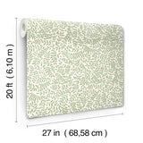 Elodie Cream by Rifle Paper Co. Petite Floral Premium Peel + Stick Wallpaper – York Wallcoverings PSW1673RL