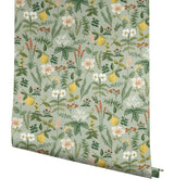 Herb Garden Sage by Rifle Paper Co. Botanical Premium Peel & Stick Wallpaper – York Wallcoverings PSW1675RL