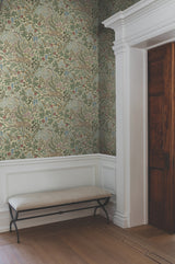Safari Beige by Rifle Paper Co. Jungle Toile Premium Peel + Stick Wallpaper – York Wallcoverings PSW1679RL