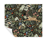 Safari Black by Rifle Paper Co. Jungle Toile Premium Peel + Stick Wallpaper – York Wallcoverings PSW1680RL