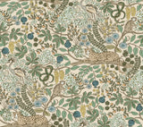 Safari Cream Jungle Toile Premium Peel + Stick Wallpaper by Rifle Paper Co., 27 in x 20 ft roll