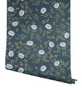 Peonies Navy by Rifle Paper Co. Floral Premium Peel & Stick Wallpaper – York Wallcoverings PSW1687RL