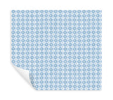 Daisy Gingham Blue by Rifle Paper Co. Floral Check Premium Peel + Stick Wallpaper – York Wallcoverings PSW1689RL