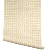 Daisy Gingham Yellow by Rifle Paper Co. Premium Peel + Stick Wallpaper – York Wallcoverings PSW1692RL