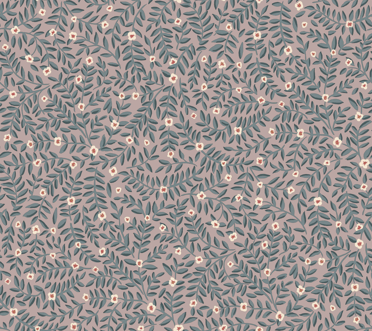 Elodie Lavender Petite Floral Premium Peel and Stick Wallpaper by Rifle Paper Co. - PSW1693RL