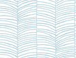 Cascade Palm Blue Chic Tropics Peel and Stick Wallpaper by York Wallcoverings - PSW1703RL
