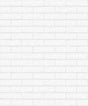 White limestone brick paintable wallpaper with matte finish