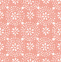 Floral Geo Coral Peel and Stick Wallpaper by InHome WallPops - PWS4803