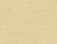 Honey-colored faux weave wallpaper with a matte textured look