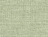 Sea Grass green faux weave texture wallpaper pattern