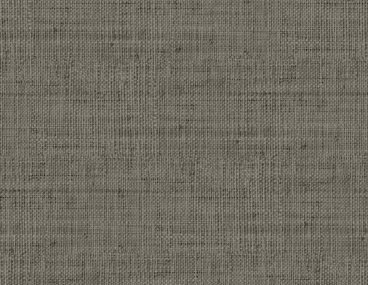 Wild Bind wallpaper in Grey Storm faux weave texture