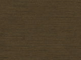 Threaded Coffee faux linen textured vinyl wallpaper close-up