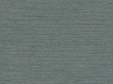 Threaded wallpaper in Aerial Blue faux linen texture