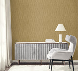 Sun Woven Tawny Brown by Raffia Matte Faux Weave Type II Vinyl Wallpaper – Seabrook Designs RA41210