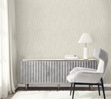 Sun Woven Dove by Raffia Faux Weave Vinyl Wallpaper – Seabrook Designs RA41211
