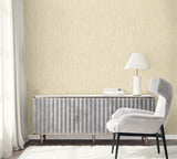 Sun Woven Parchment by Raffia Faux Weave Vinyl Wallpaper – Seabrook Designs RA41212