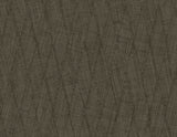 Sun Woven wallpaper in Clove with a matte faux weave texture pattern