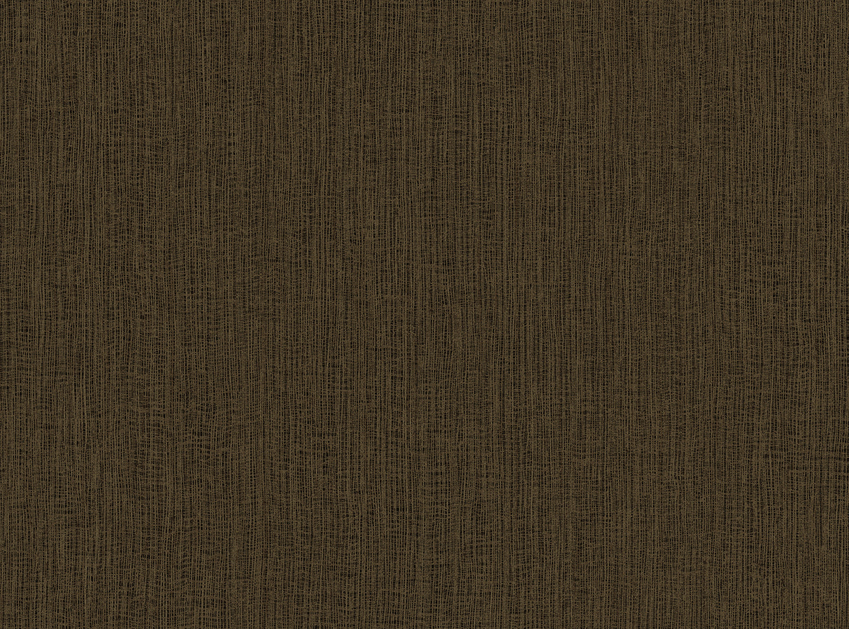 Natural Tether in Coffee, a matte textured raffia-look vinyl wallpaper