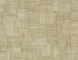 Woven Blocks Beige faux weave block pattern wallpaper by Seabrook Designs (RA41704)