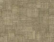 Seabrook Designs Woven Blocks wallpaper in Woodbridge, faux woven block texture in warm brown tones