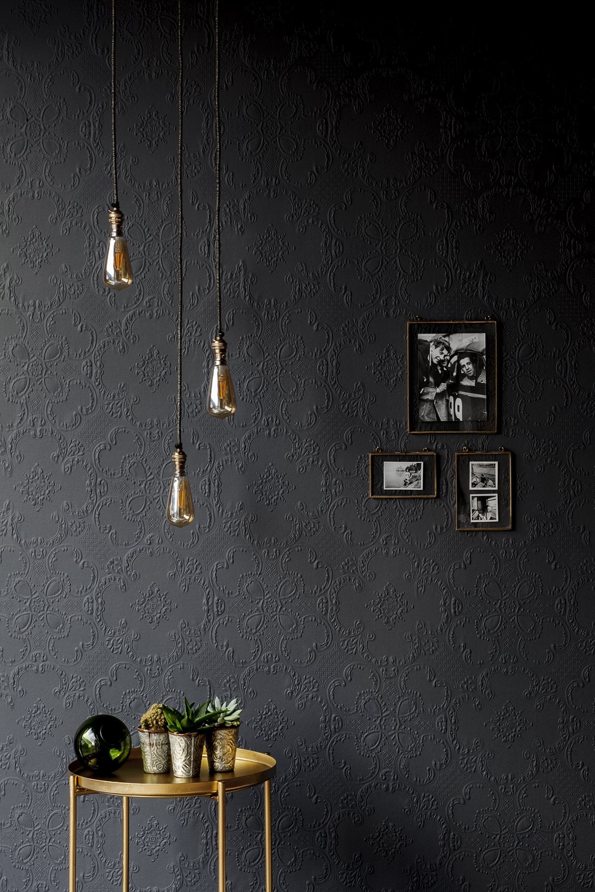 Alfred White Paintable Supaglypta Wallpaper