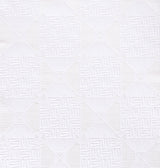 Inca Paintable Tribal White Wallpaper with Geometric Tribal Texture - Brewster RD0145