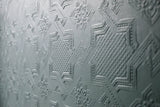Seymour White Paintable Supaglypta Wallpaper