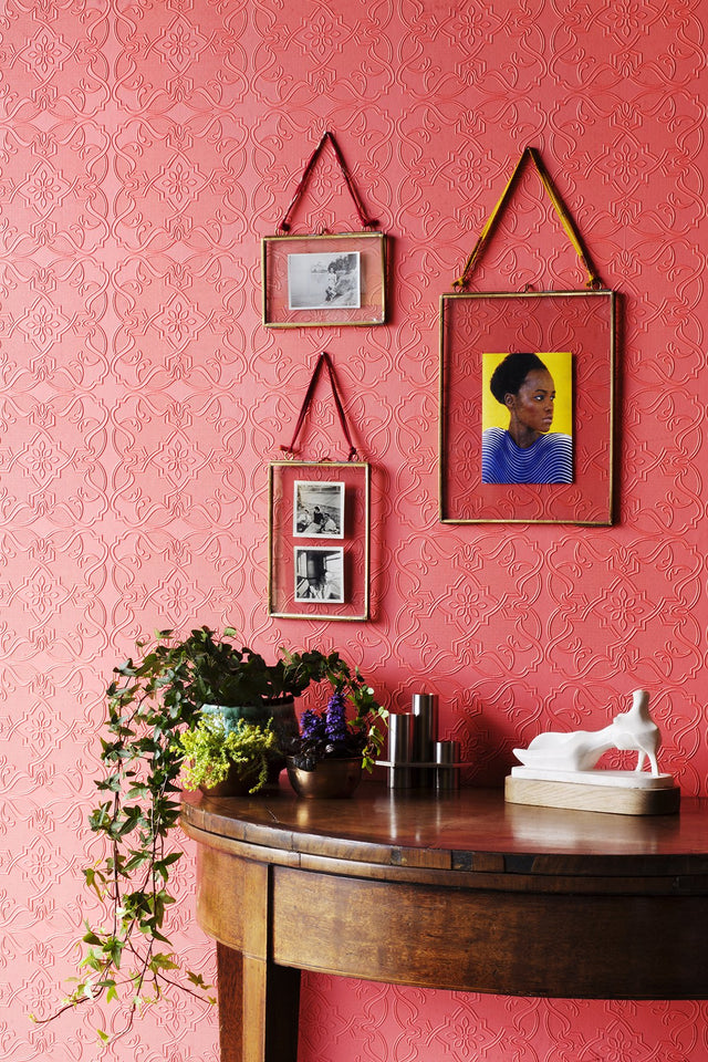 Maxwell White Paintable Textured Vinyl Wallpaper
