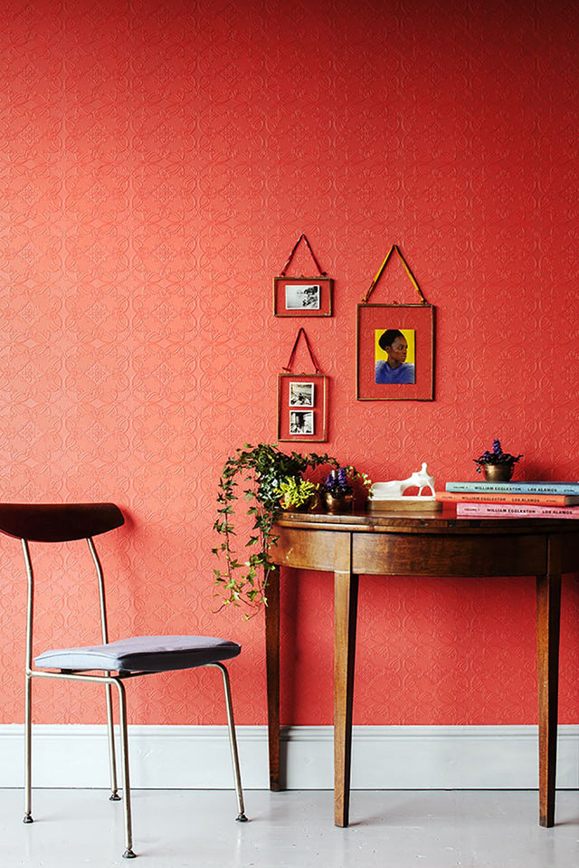 Maxwell White Paintable Textured Vinyl Wallpaper