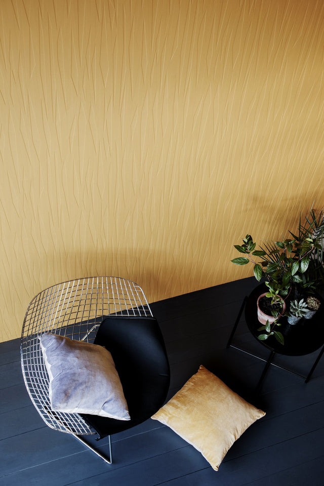 Folded Paper White Paintable Textured Vinyl Wallpaper