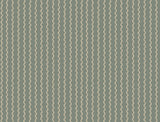 Rickrack Moss Wallpaper with Wavy Vertical Stripe Pattern - York RF7553