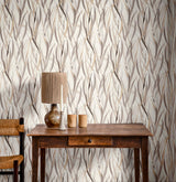 Sway Neutral by Rasch Botanical Wallpaper- Brewster Home Fashions RH330205