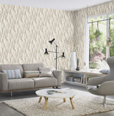 Sway Neutral by Rasch Botanical Wallpaper- Brewster Home Fashions RH330205