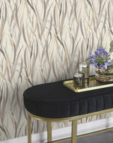 Sway Neutral by Rasch Botanical Wallpaper- Brewster Home Fashions RH330205
