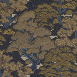 Taiheiyo Ancient Forest Moss Wallpaper with Botanical Trees Motif, Masculine Style - Rasch RH477214