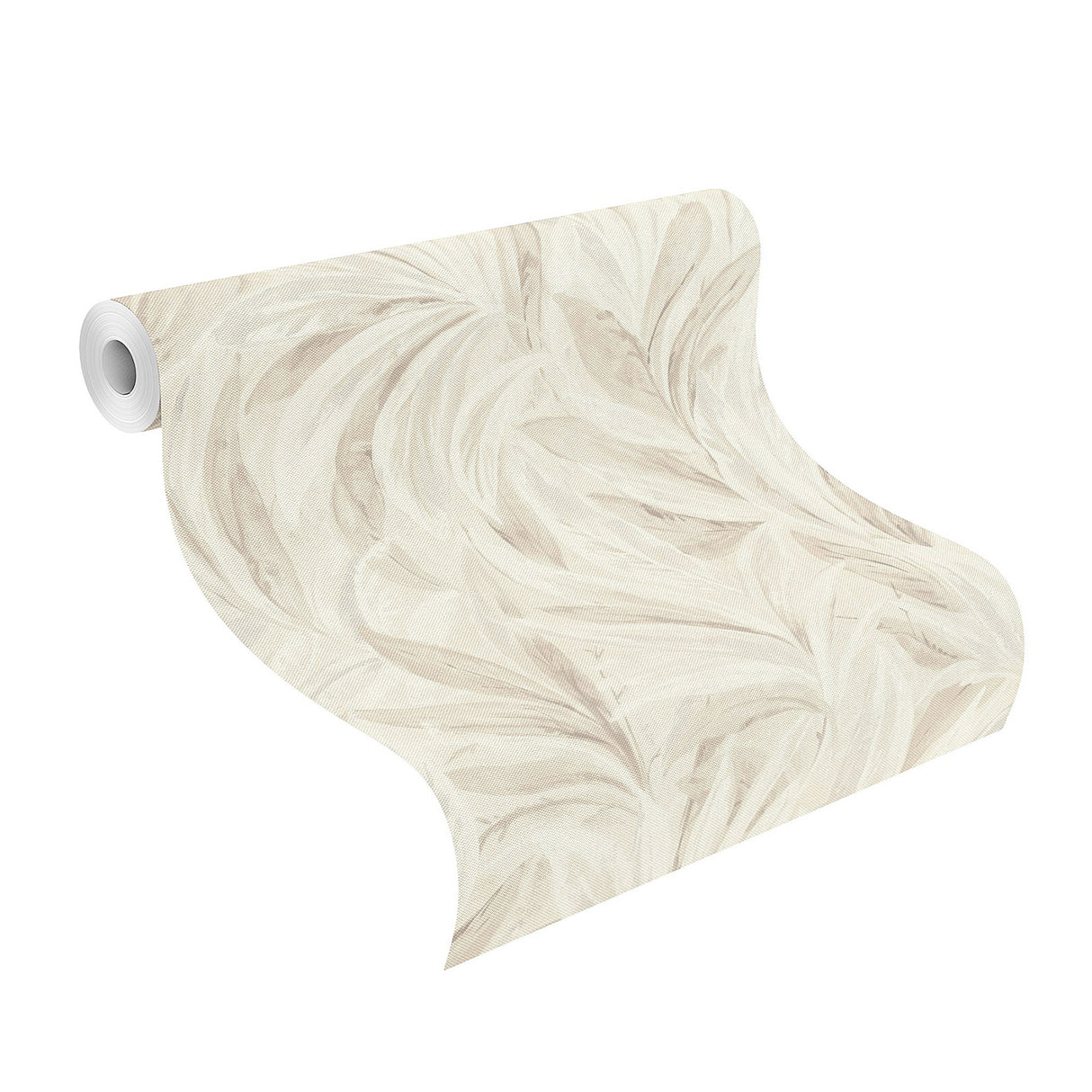Rennie Ivory by Rasch Leaves Wallpaper – Brewster Home Fashions RH547467