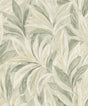 Close-up of Rasch Rennie Moss Leaves Wallpaper pattern