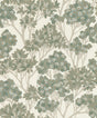 Rasch Stickley Green Tree Wallpaper roll and room scenes